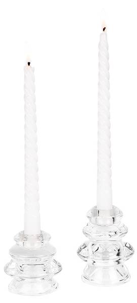 Kerzenständer Cynthiabury Glas - 8 x 7 x 8 cm