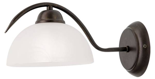 Applique murale RULA Marron - Métal - 17 x 13 x 32 cm