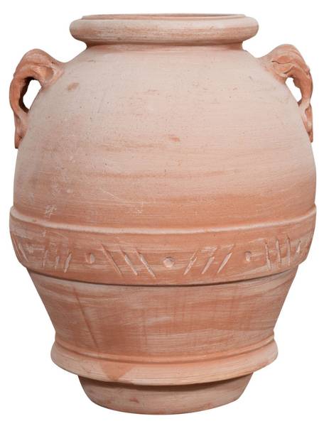 Amphore UNIKAT Braun - Rot - Terracotta - 43 x 55 x 43 cm