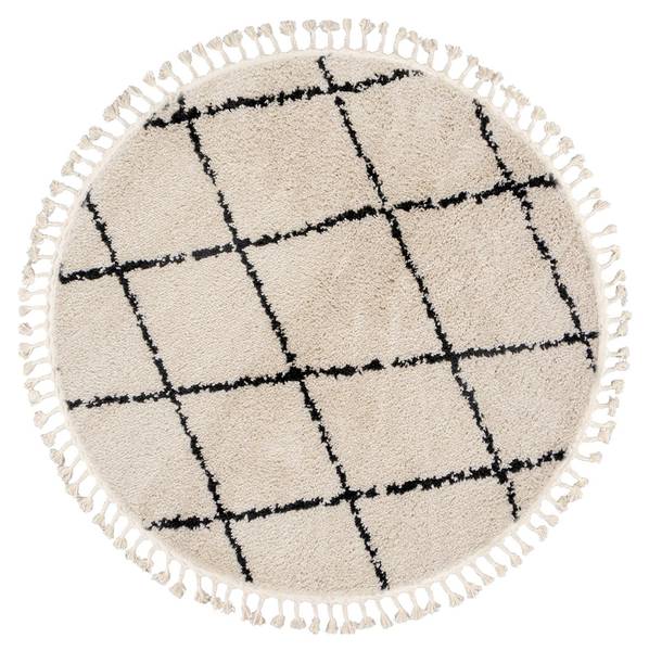 Teppich  Rund Grand Lines Weave 200 x 200 cm