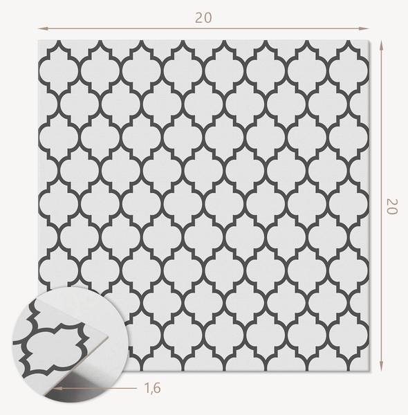 Vinylfliese SymmetrForm 20er-Set 20 x 20 cm