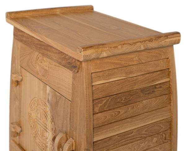 Nachttisch 2336 Braun - Massivholz - 40 x 60 x 54 cm