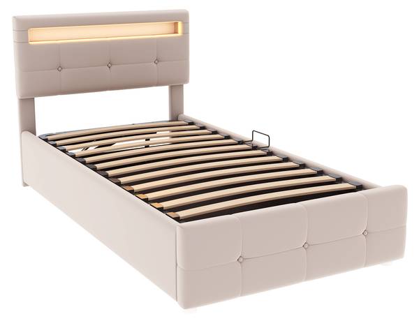 Kinderbett VELVGLOW Ⅰ Beige