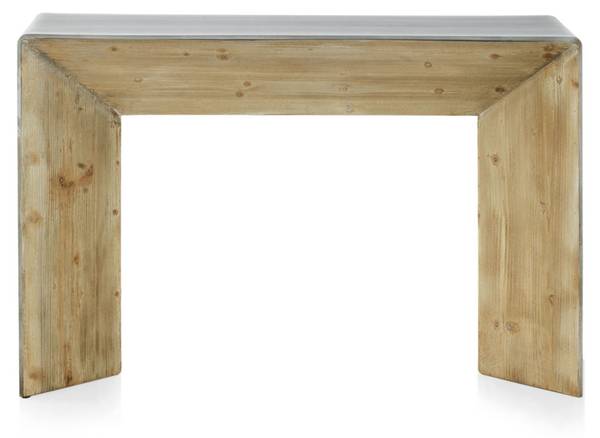 Konsole  10929 Silber - Holzwerkstoff - 40 x 80 x 120 cm