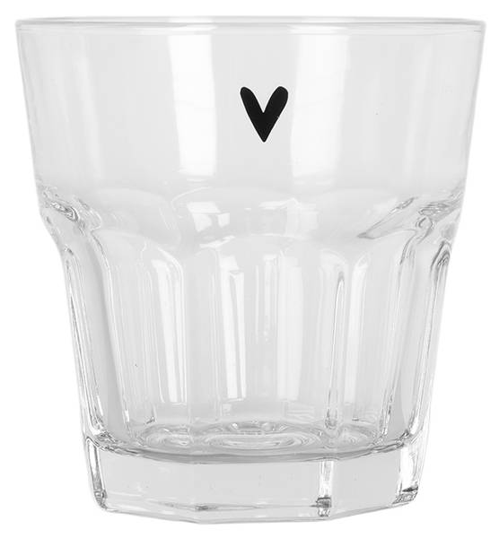 Wasserglas Crew Glas - 8 x 8 x 8 cm