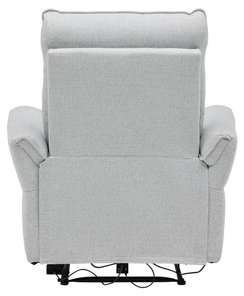 Relaxsessel JENSON Grau - Metall - Textil - Holz teilmassiv - 86 x 103 x 92 cm