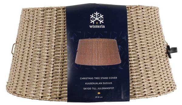 Weihnachtsbaumrock 98996 Beige - Kunststoff - 50 x 25 x 50 cm