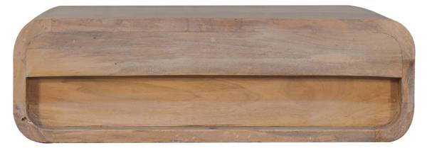 Table de Chevet  Sonoma Beige - Manguier - Laiton - 50 x 15 x 32 cm