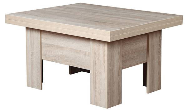 Ausziehbar Couchtisch Eryk Eiche