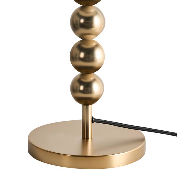 Lampe de table LOKY Laiton - Blanc