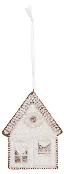 Weihnachtsanhänger Weihnachten CH665333 Weiß - Kunststoff - 1 x 10 x 8 cm