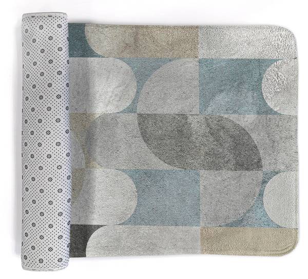 Teppich Geometrisches Muster 60 x 90 cm