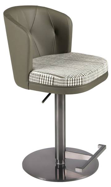 Hocker 4228 Grün - Webstoff - 49 x 82 x 56 cm