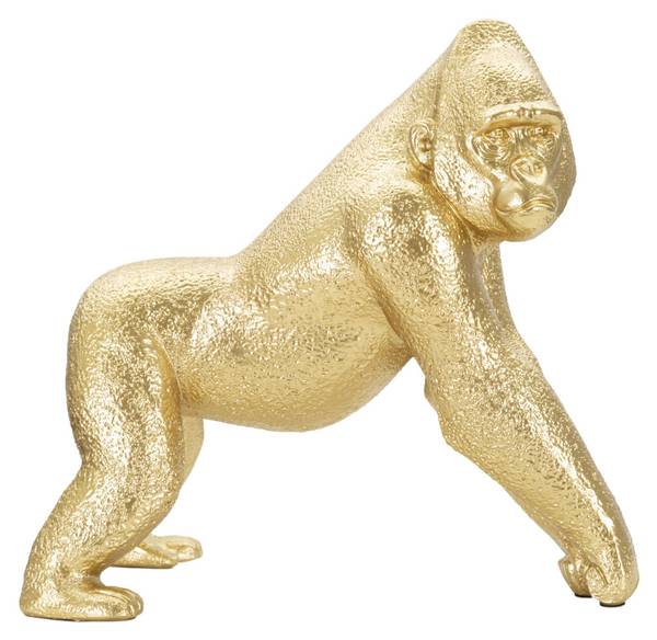 Sculpture Gorille Décor 14 x 23 x 24 cm