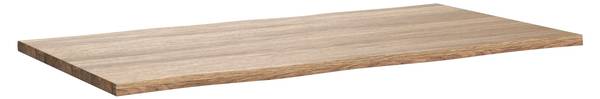 Tischplatte NOAH Braun - Holz teilmassiv - 160 x 4 x 90 cm