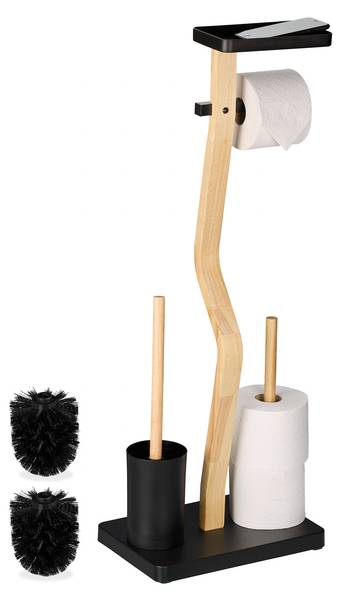 WC Garnitur Bambus & Eisen mit Ablage kaufen | home24