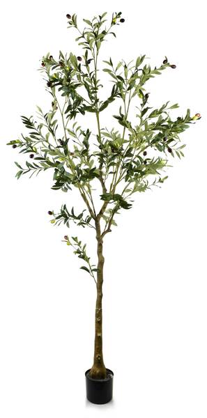 Kunstblume OLIVES Grün - Kunststoff - 180 x 180 x 180 cm