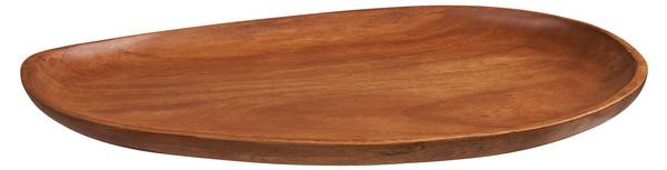 Tablett 131282 Braun - Massivholz - 28 x 3 x 40 cm
