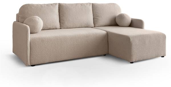 Hoekbank CUDDLE zandbruin