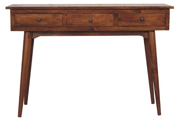 Consoletafel Nordic bruin - mango - 115 x 78 x 40 cm