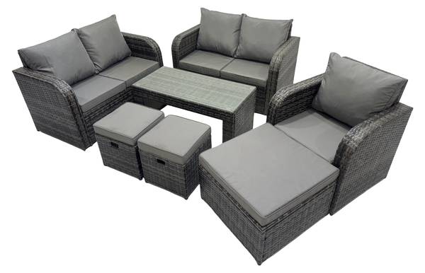 Essgruppe Lounge Garnitur T(7-9er-Set) Anzahl Teile im Set: 7