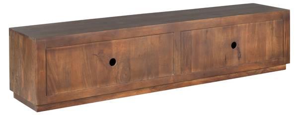 TV-Möbel BRUSSEL Braun - Massivholz - 200 x 46 x 42 cm