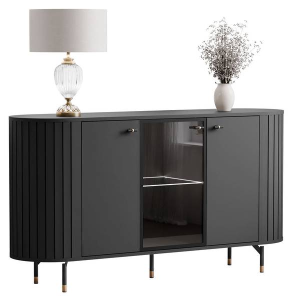 Kommode ELODIE 3D Schwarz