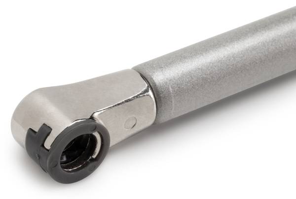 Kolben Thin für Klapptür 1261424 Grau - Metall - 2 x 2 x 26 cm