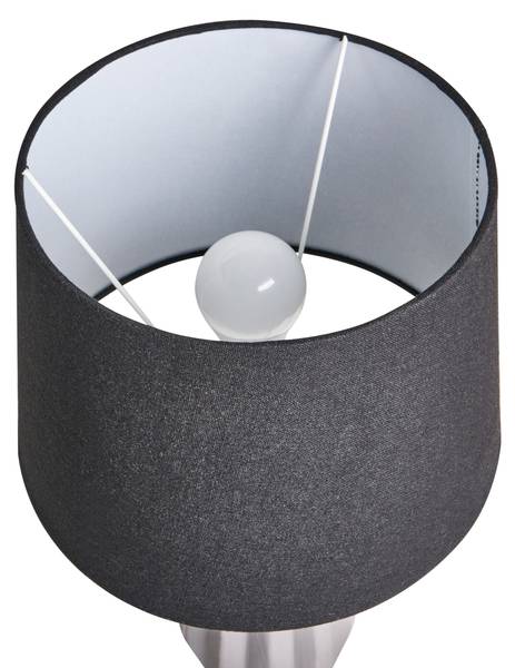 Tischlampen MONTAGUA Schwarz - Grau - Keramik - 28 x 46 x 28 cm