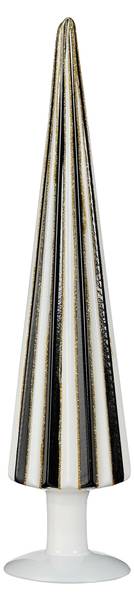Sapin de Noël décoratif MEMIDE1290038 Blanc - Verre - 9 x 40 x 9 cm