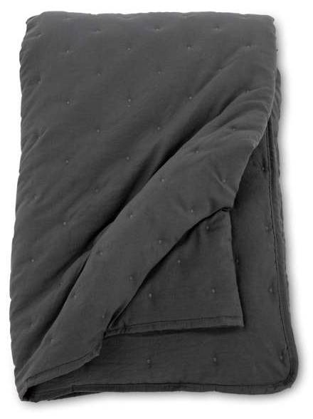 Tagesdecke Sally 3 Anthrazit