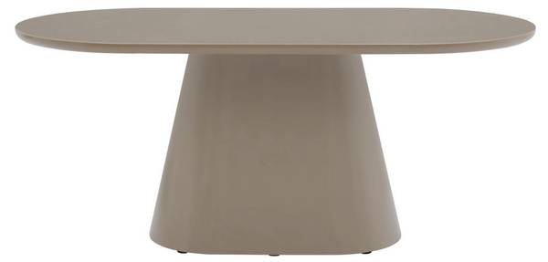 Esstisch VALIANA Beige - Grau - Holz teilmassiv - 90 x 76 x 180 cm