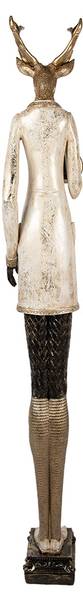 Hirsch Xmas&Gianni Beige - Kunststoff - 21 x 160 x 27 cm