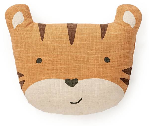 Kissen Savannah Orange - Naturfaser - 35 x 25 x 45 cm