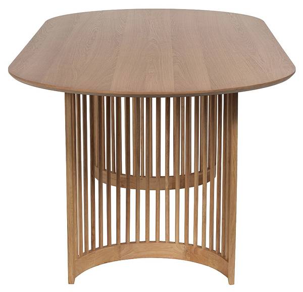 Esstisch NELIRAM Beige - Holz teilmassiv - 220 x 75 x 100 cm