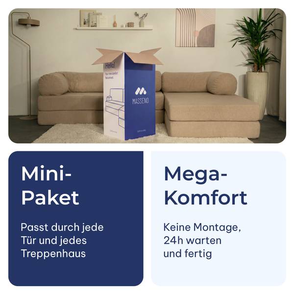Ecksofa KELI Schwarz