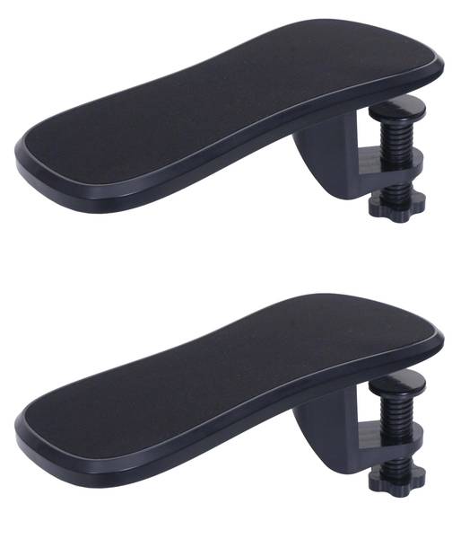 Armsteun N75 (set van 2) zwart - kunststof - 13 x 10 x 28 cm