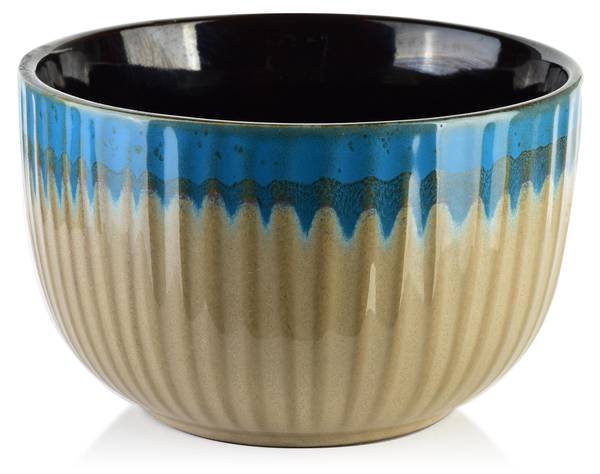 Schale BASIC Blau - Porzellan - 16 x 10 x 16 cm