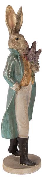 Dekorationsfigur Kaninchen 53424 Gold - Kunststoff - 15 x 53 x 17 cm