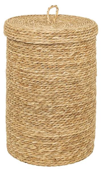 Runden Körben LITTLE COTTAGE 9er-Set Beige - Naturfaser - 14 x 10 x 14 cm