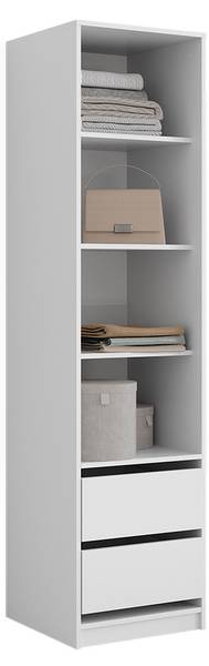 Kleiderschrank Elmo 60710 Reinweiß - 50 x 50 cm