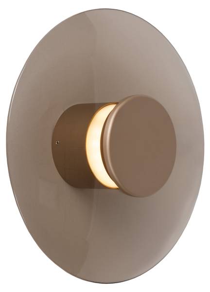 Wandleuchte SANTIAGO Orange - Glas - Metall - 23 x 8 x 23 cm