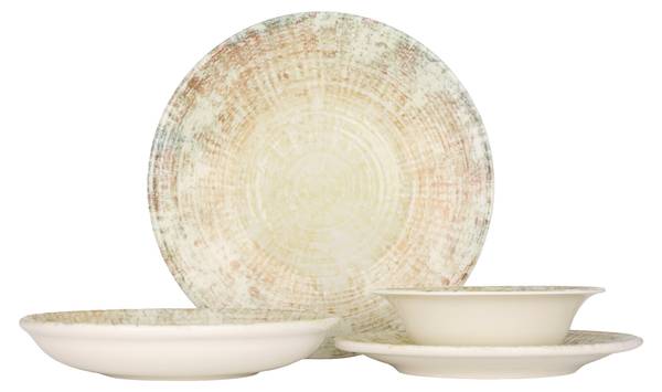 Ensembles de vaisselle Cinnamon x24 Porcelaine - Hauteur : 1 cm