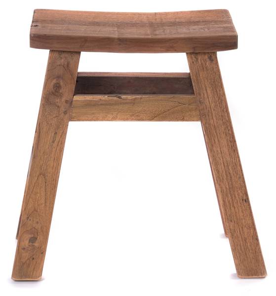 Hocker HOCKER Noah 50 Braun - Massivholz - 50 x 50 x 30 cm