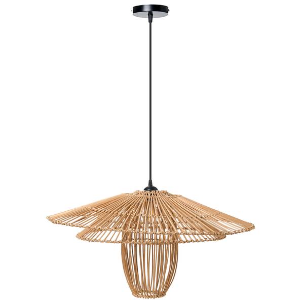 Pendelleuchten BOTIJAS Blau - Rattan - 66 x 150 x 66 cm
