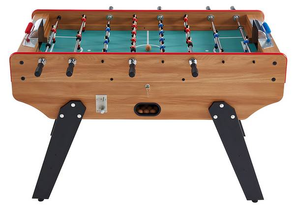 Tischfußball HENRY Beige - Holz teilmassiv - 78 x 96 x 153 cm