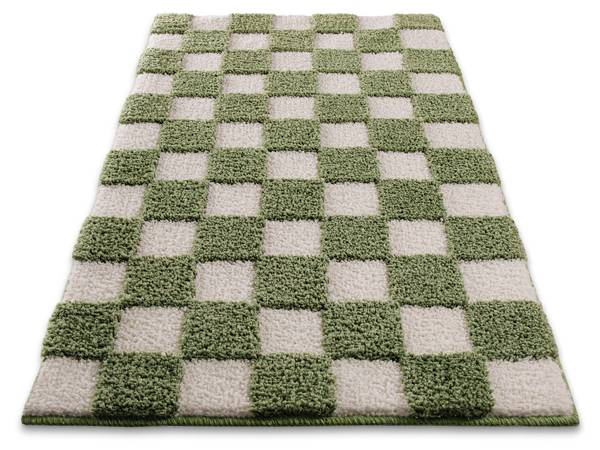 Badteppich Bobbi Grün - 80 x 150 cm