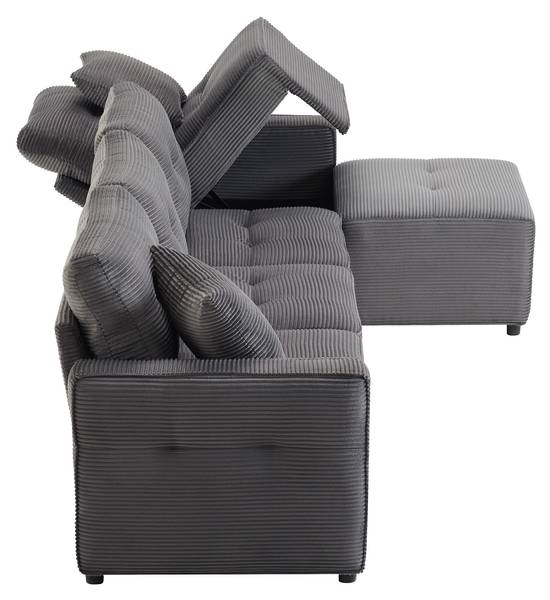 Ecksofa CHANGE Ⅳ Grau