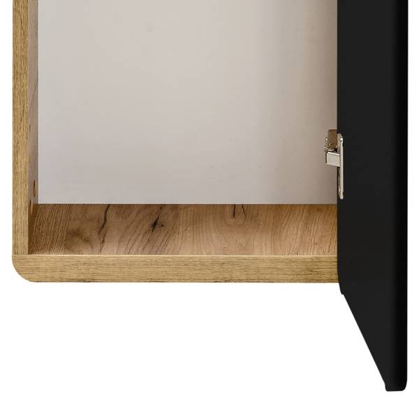 Badmöbel-Set NEW-LUTON-89 4er-Set Grau - Holzwerkstoff - 180 x 200 x 46 cm