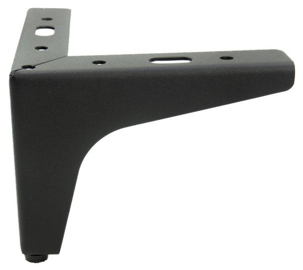 Möbelfuß Anchor 4er Set Schwarz - 13 x 10 x 13 cm